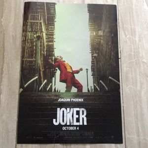Joker poster- unframed